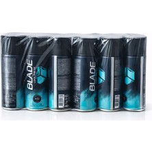Blade Cool Fresh Erkek Deodorant Sprey 6’lı Set – Uzun Süre Kalıcı Ferahlık – Ter Kokusu Karşıtı Erkek Deodorant