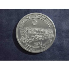 Edi Antik Türkiyenin Lokomotifleri Serisi Karakurt Bozkurt. 4cm Çapında. Orijinal Sertifikasıyla Beraber. Nadir Koleksiyonluk.