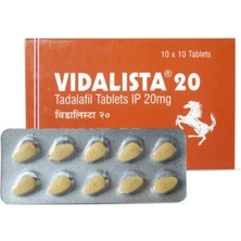 Vidalista 20 Mg Tadalafıl 10X10 100 Tablet