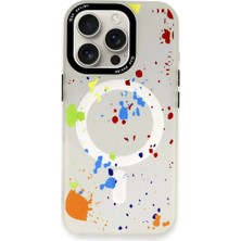Alem Joko Iphone 16 Pro Max Colorful Magsafe Kapak - Şeffaf