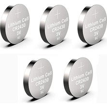 Alem Yuma CR2430 Süper Lityum 3V 5’li Kart Düğme Pil