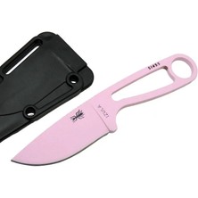 Shoplet Eco Lounge Izula Esee 51455PNK Pembe Kamp Bıçağı 16 cm - Komple Metal, Plastik Kılıflı