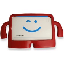 Alem Ipad 2022 10.9 (10.nesil) Kılıf Karakter Tablet Silikon - Kırmızı