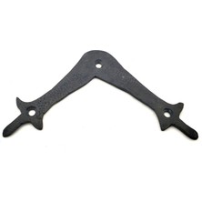 Shoplet Eco Lounge Antika Tarz Dekoratif Pirinç Zambak Gönye - Üst, 107X107 Mm, Oksit