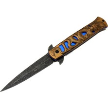 Haps Bugs Cravus Sibirya Ejder Gold Çakı S-2083A 21,5 cm