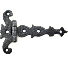 Erdo Ticaret Antika Tarz Dekoratif Pirinç Kuyruklu Kelebek Menteşe - 63X100 Mm, Oksit