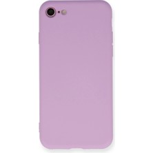 Alem Iphone 7 Kılıf Nano Içi Kadife Silikon - Lila
