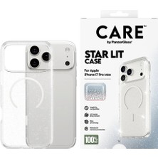 Panzerglass By Care iPhone 17 Pro Max Star Lit Simli Magsafe Kılıf Şeffaf