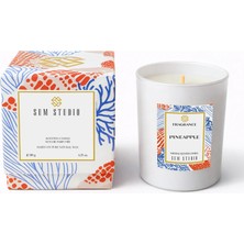 Sum Studıo Ananas Kokulu Doğal Mum 180 gr