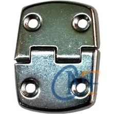 Shoplet Eco Lounge Bavul Menteşesi - 30X40MM, Nikel, 100 Adet