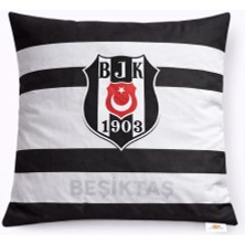 Taç Beşiktaş Taraftar Lisanslı Kırlent