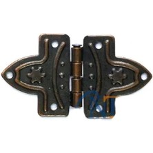 Shoplet Eco Lounge Yonca Menteşe - Küçük 18X31 Mm, Antik, 100 Adet