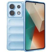 K-Yonlineticaret Xiaomi Poco X6 Kılıf Optimum Silikon - Sky Blue