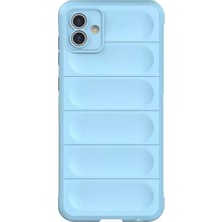 K-Yonlineticaret Samsung Galaxy A05 Kılıf Optimum Silikon - Sky Blue