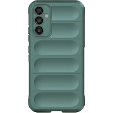 K-Yonlineticaret Samsung Galaxy A15 4g Kılıf Optimum Silikon - Koyu Yeşil