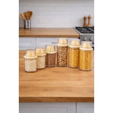 Decorev Erzak Saklama Kabı  900ML - 1300 ml 6lı Set