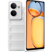K-Yonlineticaret Xiaomi Redmi 13C Kılıf Optimum Silikon - Krem