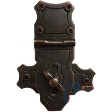 K-Yonlineticaret Dekoratif Anahtarlı Sandık Askısı - 40X55MM, Oksit, 1 Adet