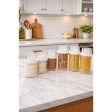 Decorev Erzak Saklama Kabı  900ML - 1300 ml 6lı Set
