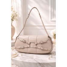 Colorshere Kadın El ve Bej Omuz Çantası