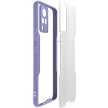 Newface Vivo V21 Kılıf Platin Silikon - Lacivert