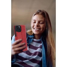 Newface Apple Iphone 15 Trend S Plus Kapaklı Kılıf - Taba