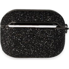 Newface Airpods Pro 2 (2.nesil) Spell Simli Kılıf - Siyah