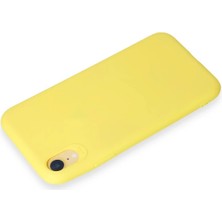 Newface Iphone Xr Kılıf First Silikon - Sarı