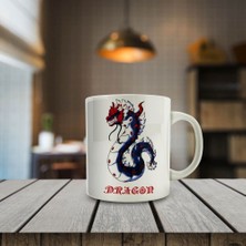 Asilmeydan Dragon Baskılı Hediyelik Kupa Bardak