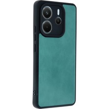 Newface Xiaomi Redmi Note 14 4g Kılıf Aras Deri Kapak - Açık Yeşil