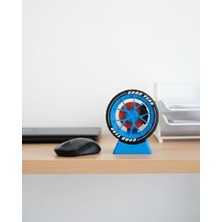 Otomobil Jant Görünümlü Masa Üstü Ofis Süsü