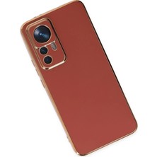 Newface Xiaomi Mi 12T Pro Kılıf Volet Silikon - Kırmızı