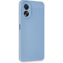 Newface Oppo A38 Kılıf Auto Focus Kapak - Mavi