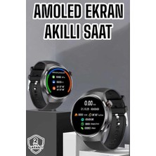 Akıllı Saat Bluetooth Bağlantılı Amoled Ekran Uyku ve Sağlık Takibi