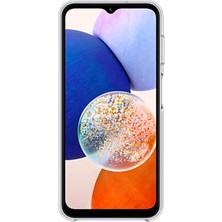 Newface Samsung Galaxy A14 4g Kılıf Lüx Şeffaf Silikon