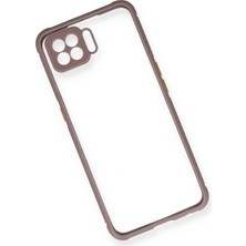 Newface Oppo A73 Kılıf Miami Şeffaf Silikon - Açık Mor