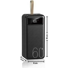 60.000 Mah Hızlı Powerbank