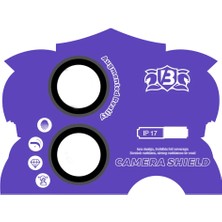 Newface Apple Iphone 17 Bilvis Titan Kamera Lens - Siyah