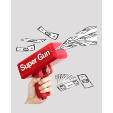 Dolar Boyutunda Kâğıt Atışı Yapan Pil ile Çalışan Oyuncak Tabanca