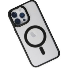 Newface Iphone 14 Pro Kılıf Room Magneticsafe Silikon - Siyah