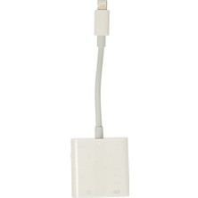 K-Yonlineticaret APR22 Iphone Otg 2in1 - Beyaz