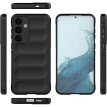 Newface Samsung Galaxy S24 Fe Kılıf Optimum Silikon - Siyah