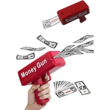 Para Dolar Atma Makinası Super Money Gun Para Saçma Fırlatma Tabancası