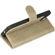 Newface Iphone 14 Plus Kılıf Trend S Plus Kapaklı Kılıf - Gold