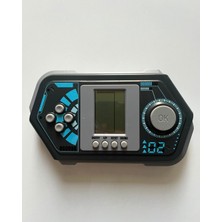 Mavi Su Dünyası Büyük Tetris Gri-Siyah Renkli 15X8 cm