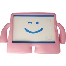 Erdo Ticaret Samsung Galaxy Tab A9 Kılıf Karakter Tablet Silikon - Açık Pembe