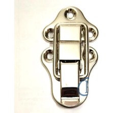 Shoplet Eco Lounge Sandık, Kutu Klipsi, Ön Kilidi - 72X40MM, Nikel, 1 Adet