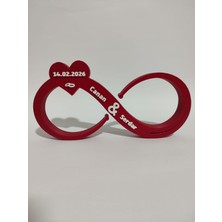 Kişiye Özel Isimli ve Tarihli Sonsuzluk Biblosu Sevgililer Günü & Yıldönümü Hediyesi