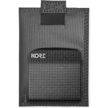 Kore Essentials Kore Ince Taktikal Cüzdan + Carbon Fiber Para Klipsi