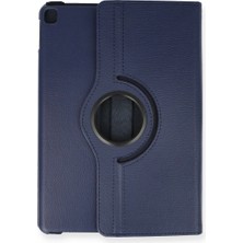K-Yonlineticaret Ipad Pro 11 (2024) Kılıf 360 Tablet Deri Kılıf - Lacivert